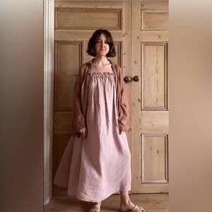 The Simple Folk Woodland Dress in Antique Rose size XS
